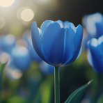 Tulipán (Tulipa gesneriana) Modrý - 1 cibuľka v kvetináči, kont. C1L